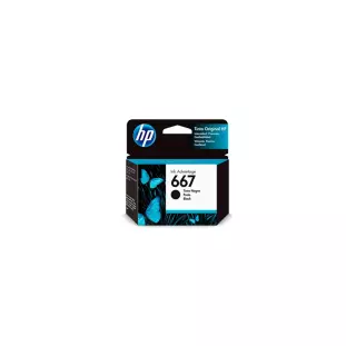 Cartucho De Tinta 667 Preto 3Ym79Ab Hp - 1