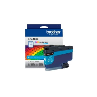 Cartucho De Tinta Ciano Lc406xlc Brother - 1