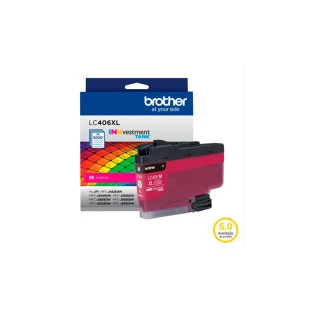 Cartucho De Tinta Margenta Lc406xlm Brother - 1
