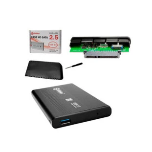 Case Externa Para Hd 2.5" Sata Usb 3.0 Cs0031Sk Exbom - 1