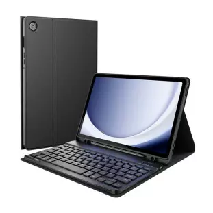 Case Para Tablet Samung 11" A9+Plus Com Teclado Preto Oem - 1