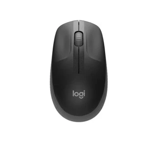 Mouse Sem Fio * Optico M190 Preto/Cinza Logitech - 1