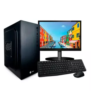 Computador Basic I5-4590 3.30Ghz 8Gb Ddr3 Ssd 120Gb + Monitor 19" + Teclado + Mouse St - 1
