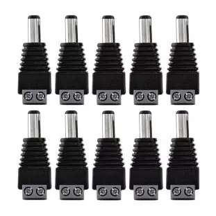 Conector P4 Macho Com Borne Conex 1000 Para Monitoramento (Com 10 Unidades) Intelbras - 1