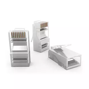 Conector Rj45 Cat5E Macho (Unidade) Sohoplus - 1