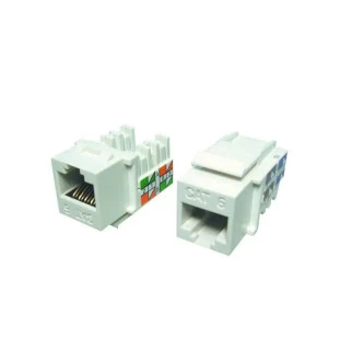 Conector Rj45 Femea Keystone Cat5E CE - 1
