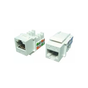 Conector Rj45 Femea Keystone Cat6 Seclan CE - 1