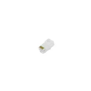 Conector Rj45 Macho 8X8 Cat6 5+ - 1