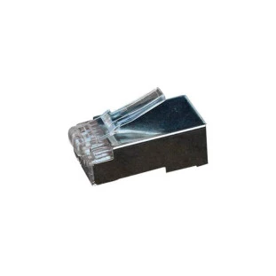 Conector Rj45 Macho 8X8 Cat6 Blindado 5+ - 1