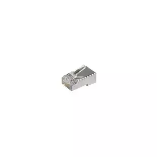 Conector Rj45 Macho 8X8 Cat6e Blindado 5+ - 1
