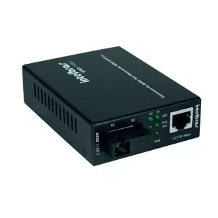 Conversor De Midia Gigabit Ethernet Monomodo 20Km Kfsd1120B Intelbras - 1