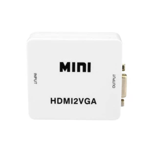 Conversor Mini Hdmi F  X Vga F Com Audio Ad0383 Global - 1