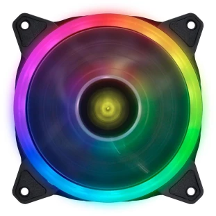 Cooler Fan Gamer Para Gabinete Vringrgb 120Mm Com Anel De Led Rgb Multi Color Vinik - 1