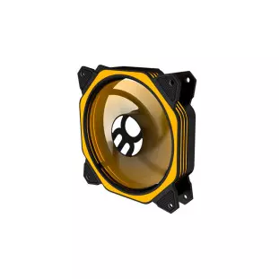 Cooler Fan Para Gabinete Gamer Ambar 120Mm Preto Bulk Molex S05am Bluecase - 1