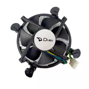 Cooler Fan Universal Para Processador Intel 775 1150 1151 1155 1156 1200 1700 Duex - 1
