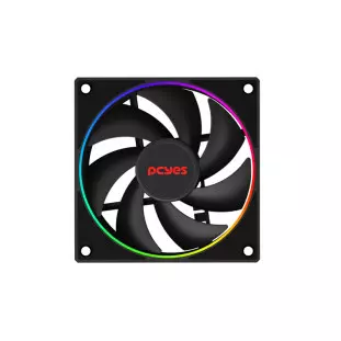 Cooler Para Gabinete Vision Black Vulcan Fvbv120 Pcyes - 1