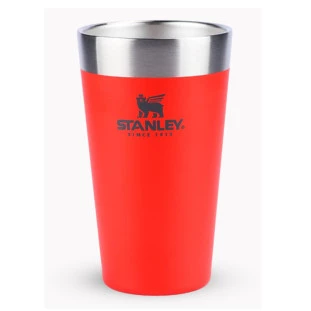 Copo Termico Sem Tampa 473Ml Adventure Beer Pint Flame Red 08098-01 Stanley - 1