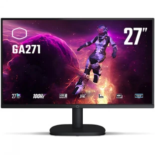 Monitor 27" Wqhd Gamer Flat 100Hz Hdmi/Display Port Cmi-Ga271-Br Cooler Master - 1