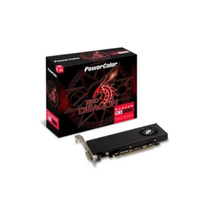 Placa De Video Gamer 4Gb Rx 550 Gddr5 128Bits Hdmi/Dvi/Displayport  Axrx 550 4Gbd5-Hle Power Color - 1