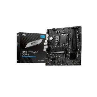 Placa Mae 1700 B760 Ddr5 M2 12/13/14 Ger Usb Vga/Hdmi/Displayport Pro B760M-P Msi - 1