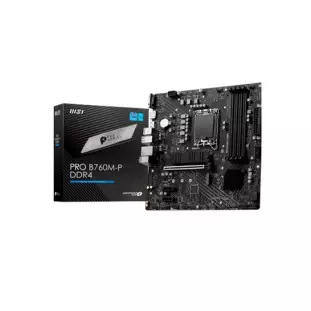 Placa Mae 1700 B760 Ddr5 M2 12/13/14 Ger Usb Vga/Hdmi/Displayport Pro B760M-P Msi - 1