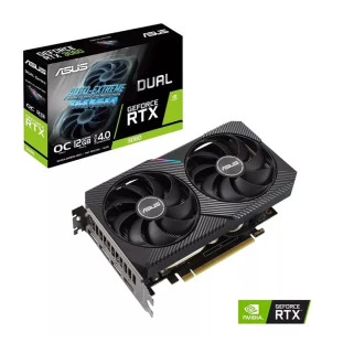 Placa De Video Gamer 12Gb Rtx 3060 Gddr6 192Bits Hdmi/Dp Gaming Geforce 90Yv0Gb2-M0Na10 Asus - 1