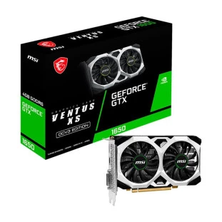 Placa De Video Gamer 4Gb Gtx 1650 D6 Ventus Gddr6 128Bits Hdmi/Dvi/Dp Geforce Gtx1650D6Vxsocv3 Msi - 1
