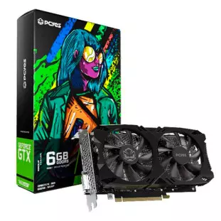 Placa De Video Gamer 6Gb Gtx 1660 Gddr6 192Bits Hdmi/Dvi/Dp Geforce Nvidia Pvx1660S62F Pcyes - 1
