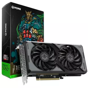 Placa De Video 16Gb Gddr7 Geforce Rtx 5060 Ti 128Bits Hdmi/Dp Pvrtx5060Tib2F16G Pcyes - 1