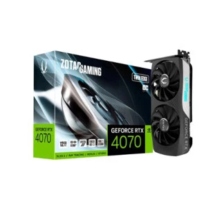 Placa De Video Gamer 12Gb Rtx 4070 Gddr6X 192Bits Hdmi/Dp Super Twin Edge Zt-D40720E-10M Zotac - 1