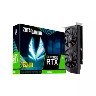Placa De Video Gamer 12Gb Rtx 3060 Gddr6 192Bits Hdmi/Dp Twin Edge Geforce Zt-A30600E-10M Zotac - 1