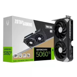 Placa De Video 8Gb Gddr7 Geforce Rtx 5060 128Bits Hdmi/Dp Twin Edge Oc Zt B50600h 10M Zotac - 1