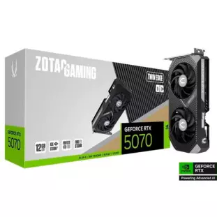 Placa De Video 12Gb Gddr7 Geforce Rtx 5070 192Bits Hdmi/Dp Twin Edge Oc Zt B50700H 10A Zotac - 1