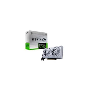 Placa De Video Gamer 8Gb Rtx 5060 Gddr7 128Bits Hdmi/Dp Ventus White Ms-V537 Gb206-250-A1 Msi - 1