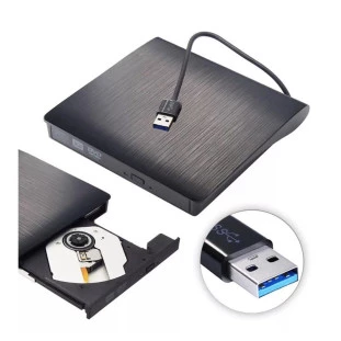 Leitor E Gravador De Cd/Dvd Externo Slim Usb 3.0 Kple300 Knup - 1