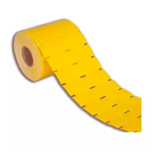 Etiqueta Couche 105Mmx30Mm Adesiva Gondola 30M (Unidade) Amarela Ilabel - 1
