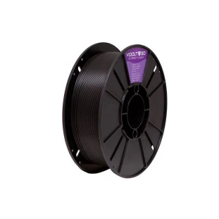 Filamento Para Impressora 3D Preto 1kg Pg-hf-pr-1 Voolt3d - 1