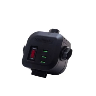 Filtro De Linha 4 Tomadas 3 Usb E  Plug Tripolar Qcfl4-Ppusb Qualitronix - 1