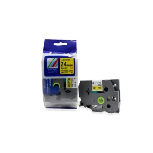 Fita Para Rotuladora Compativel Com Tz-S651 24Mm Amarelo Label Tape - 1