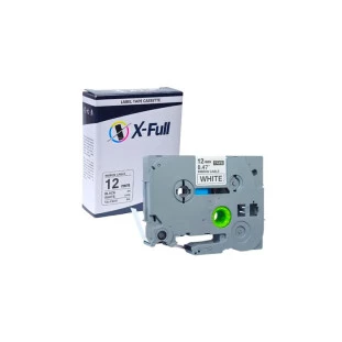 Fita Para Rotuladora Tze-231 Compativel 12Mm Branco X-Full - 1