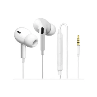 Fone De Ouvido Com Fio Entrada P2 Branco Gs-9029 Gshield - 1