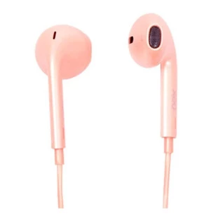 Fone De Ouvido Com Fio Entrada P2 Rosa Fn204 Oex - 1