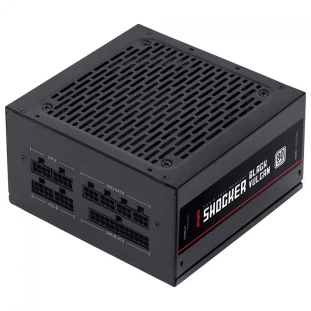 Fonte Atx 500W Gamer Shocker Full Modular 80 Plus Black Vulcan Fm500Wbv Pcyes - 1