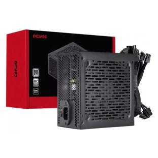 Fonte Atx 500W Gamer Shocker Full Modular 80 Plus White Pf500Shw Pcyes - 1