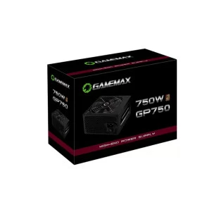 Fonte Atx 750W Real Gp750 Com Cabo Pfc Ativo 80 Plus Bronze Preto Gamemax - 1