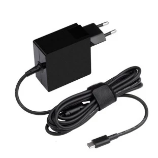 Fonte Carregador Para X280 T480 E480 Type-C 45W Bivolt - 1
