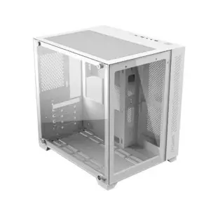 Gabinete Gamer Atx Mid-Tower Forcefield White Ghost Sem Fonte Lateral/Frontal Em Vidro Gffwgp Pcyes - 1