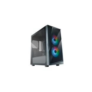 Gabinete Cmp 320 Lateral De Vidro 2 Fans Argb 120m Sem Fonte Preto Cp320-Kgnn-S00 Master - 1
