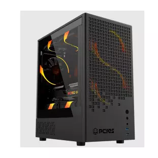 Gabinete Gamer Atx Mid Tower Ozara Black Vulcan Sem Fonte Lateral Vidro Temperado Gozrbv Pcyes - 1