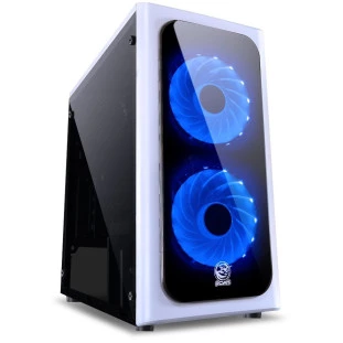 Gabinete Gamer Atx Sem Fonte Lateral Em Acrilico Frontal Com Led Azul Branco Venbcaz2Fca Pcyes - 1